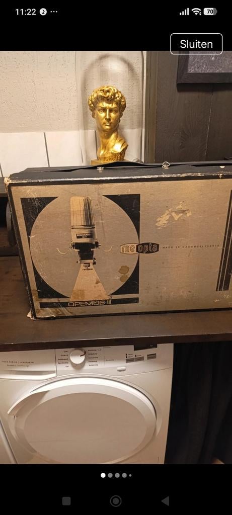 Vintage Meopta Opemus III vergroter, Ophalen of Verzenden