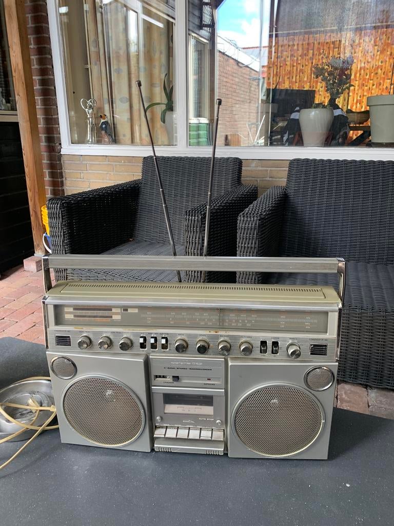 Te koop radio met cassettedeck Cobra, Ophalen, Gebruikt