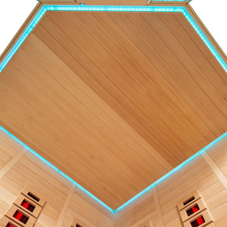 Luxe Combi Sauna 5-Hoek | Infrarood + Finse Sauna, Info@inner-stillness.nl, Verzenden, Fins of Traditioneel, 7665VB