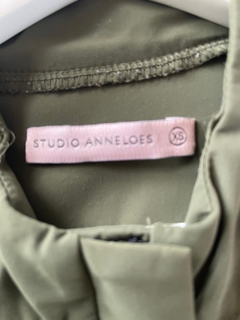 Studio Anneloes jumpsuit groen mt. XS, Studio Anneloes, Ophalen of Verzenden, Zo goed als nieuw, Maat 34 (XS) of kleiner