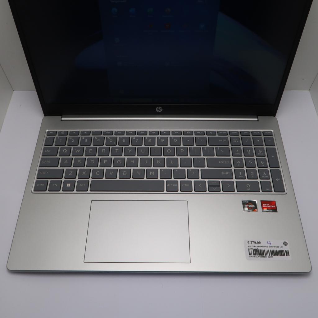 HP 15-FC0806ND Ryzen 3/ 8GB/ 256GB SSD | In Nette Staat, Niet ingevuld, Zo goed als nieuw, Niet ingevuld, Niet ingevuld