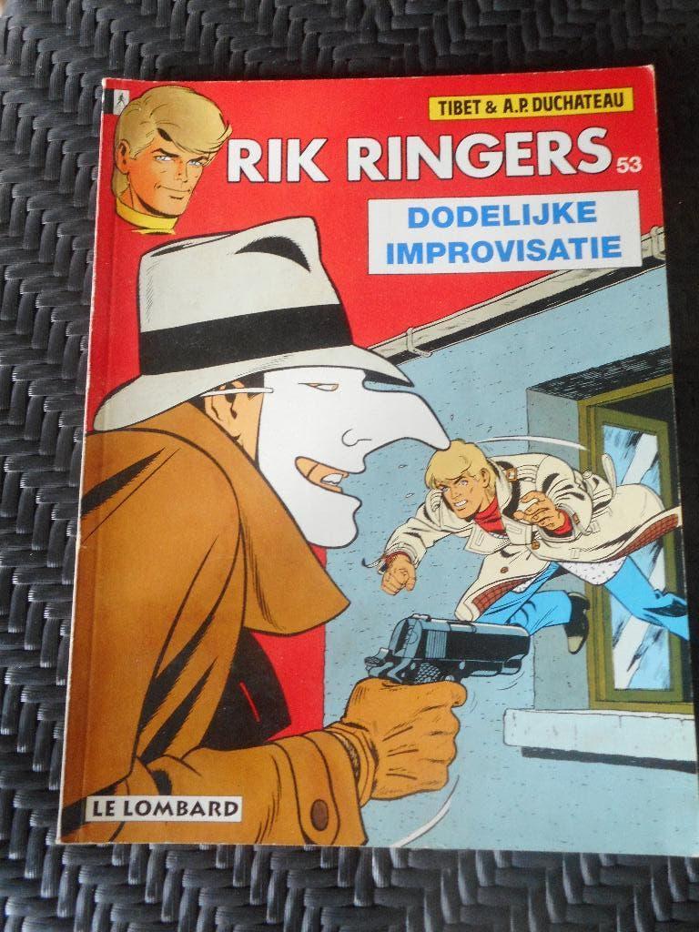 RIK Ringers: dodelijke improvisatie 53, Gelezen, Tibet & A.P. Duchateau, Verzenden, Eén stripboek