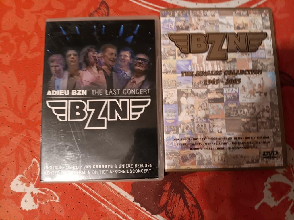 BZN DVD's: Adieu BZN & The Singles Collection 1965-2005, Gebruikt, Alle leeftijden, Boxset, Muziek en Concerten