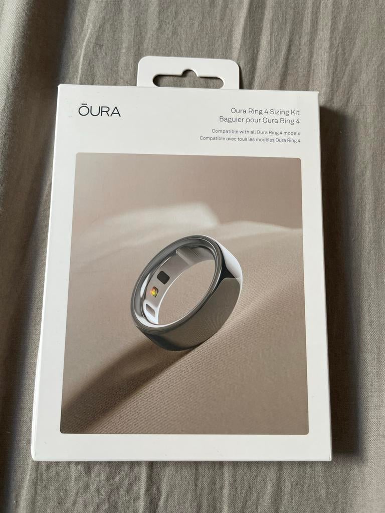 Oura ring 4 sizing kit, Sieraden, Tassen en Uiterlijk, Ringen, Kunststof, Wit, Nieuw, Ophalen of Verzenden