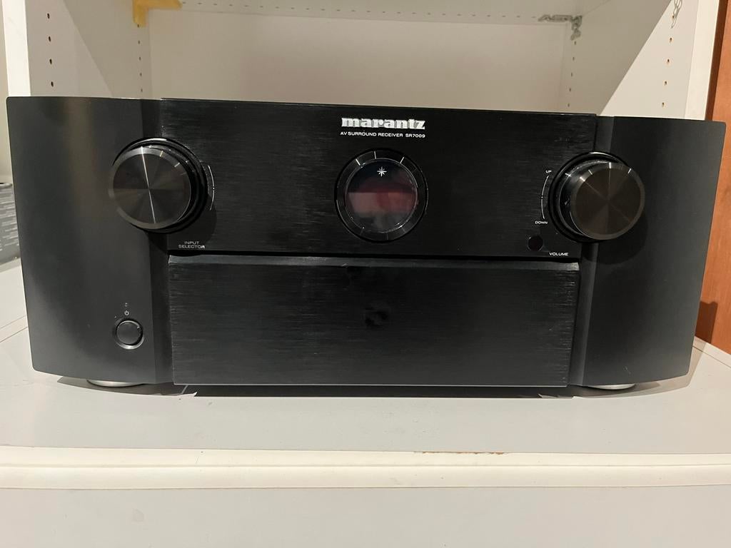 Marantz SR7009 AV Receiver met Audyssey microfoon, Marantz, Ophalen of Verzenden, 120 watt of meer, Gebruikt