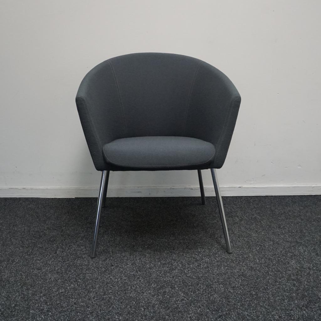 Artifort Megan Design Stoelen | Eetkamerstoelen | Grijs, Gebruikt, Twee, -, Ophalen of Verzenden