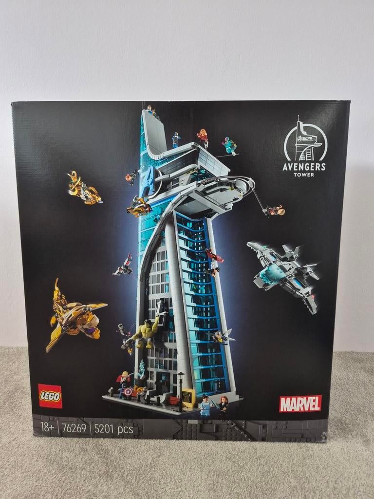 Lego Marvel Avenger Tower 76269, Ophalen of Verzenden, Nieuw, Complete set, Lego