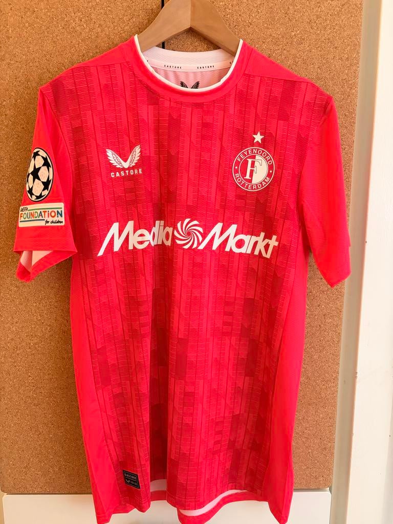 Feyenoord Pro Keeper Shirt 2024-2025 Bijlow Gesigneerd, Maat S, Ophalen of Verzenden, Nieuw, Shirt