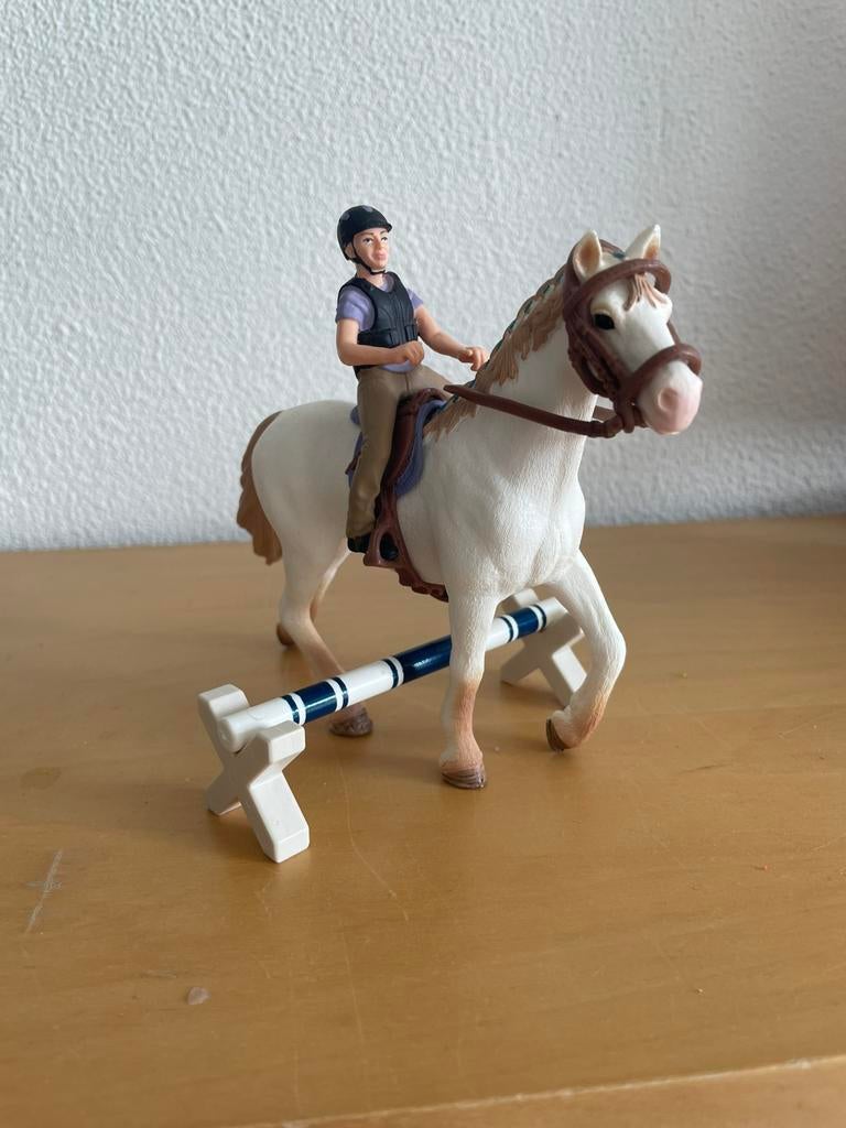 Schleich paard set, Ophalen of Verzenden, Zo goed als nieuw, Paard, Beeldje of Figuurtje