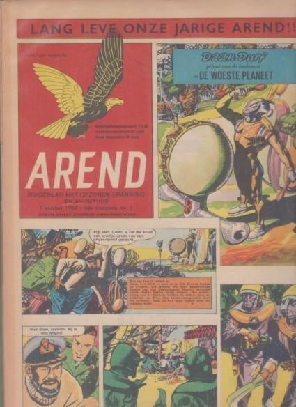 AREND - Biggles, Boeken, Eén stripboek, Verzenden, Gelezen