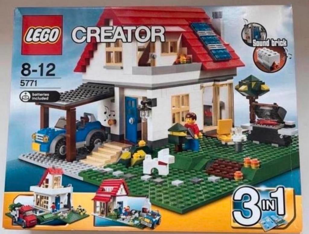 Lego Creator 5771 Huis 3-in-1 Nieuw in doos!, Lego, Denemarken, Nieuw, Ophalen of Verzenden