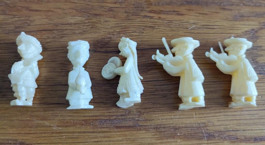 Jaren '50 Vintage Quaker Cereal Prize Figuurtjes, Verzamelen, Ophalen of Verzenden