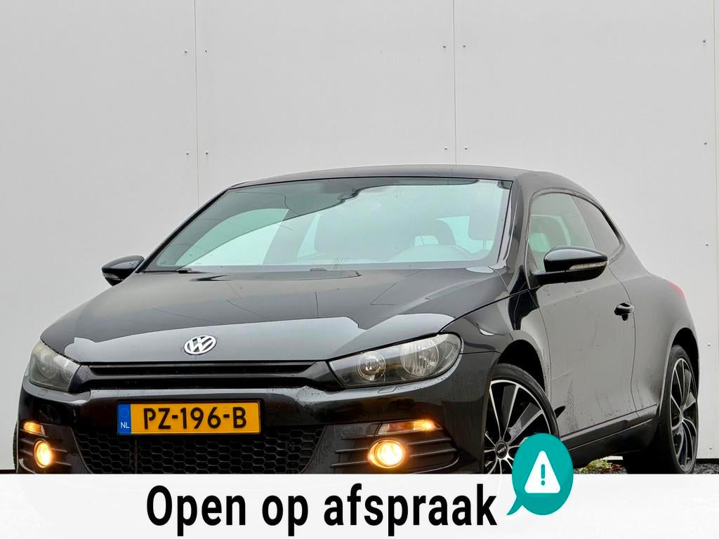 Volkswagen Scirocco 2.0 TSI Highline Plus | 2009 | Handgesch, Gebruikt, 4 cilinders, Zwart, Bedrijf