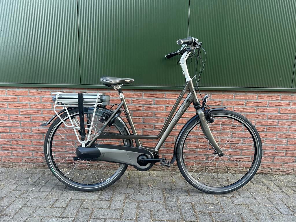 RIH X Omega 54cm met Middenmotor en 500WH accu, Gebruikt, 51 tot 55 cm, 30 tot 50 km per accu, Ophalen