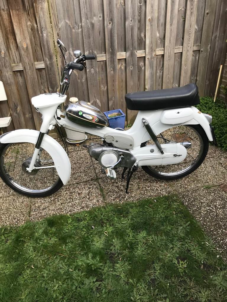 Witte Puch VS 50, Fietsen en Brommers, Brommers | Puch, Gebruikt, Overige modellen, Maximaal 45 km/u, Ophalen