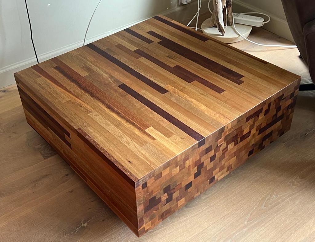 2x salontafel Aulia design Henk Vos by Linteloo, Ophalen, Gebruikt, 50 tot 100 cm, Minder dan 50 cm