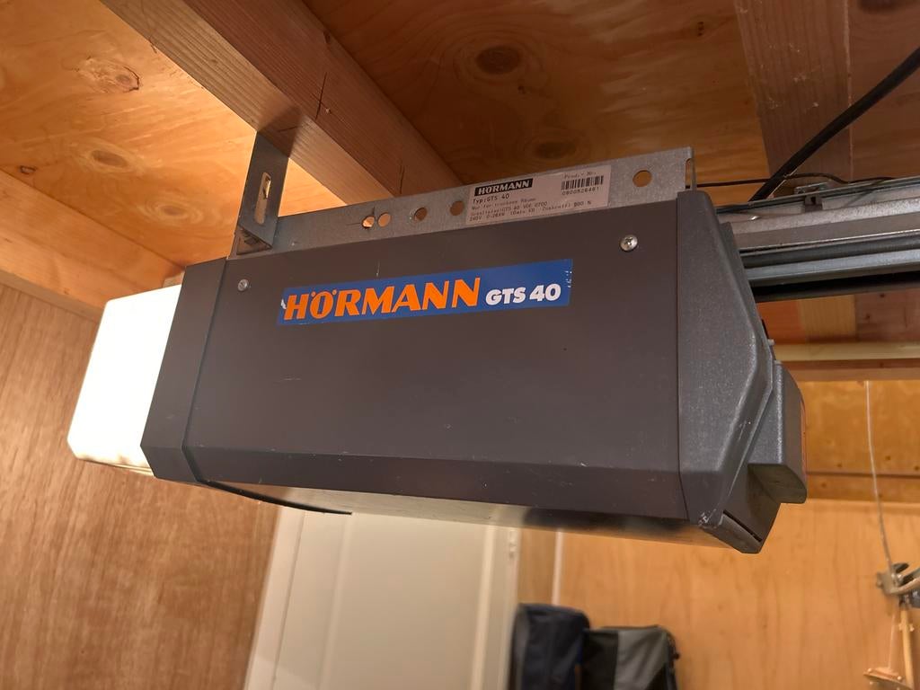 Hormann GTS 40 garagedeuropener, Doe-het-zelf en Verbouw, Gebruikt, 120 cm of meer, Garagedeur, Ophalen of Verzenden