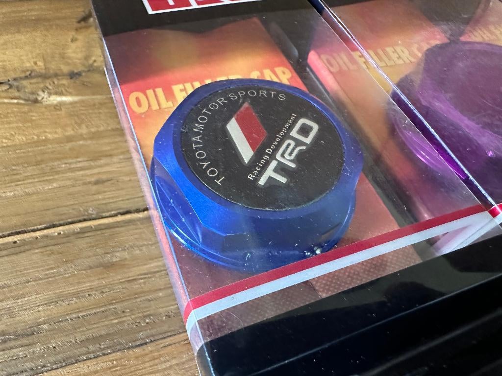 TRD oilcap oliedop - Toyota Mr-2 Starlet Supra Celica Yaris, Auto diversen, Ophalen of Verzenden