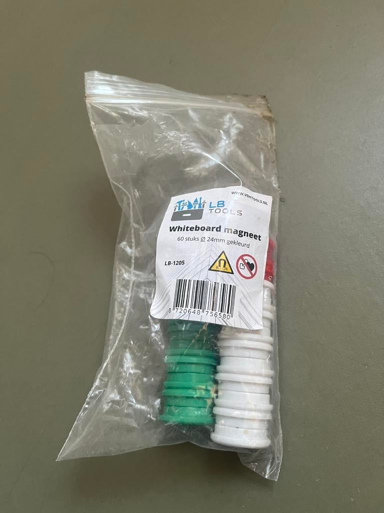 Whiteboard magnets, Ophalen of Verzenden, Zo goed als nieuw, Whiteboard