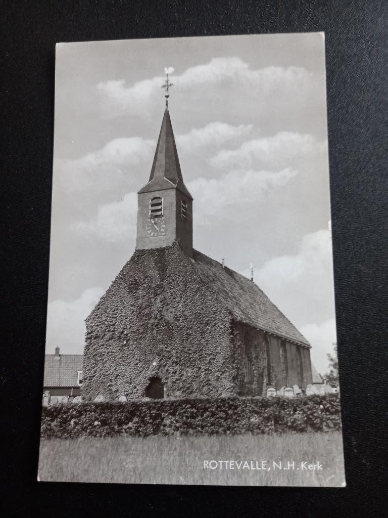 Rottevalle, N.H.Kerk, Ophalen of Verzenden, 1960 tot 1980, Ongelopen, Friesland