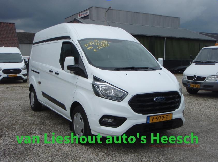 Ford Transit Custom L2H2 Trend Lage kilometerstand 72850 km, 4 cilinders, Wit, Origineel Nederlands, Bedrijf