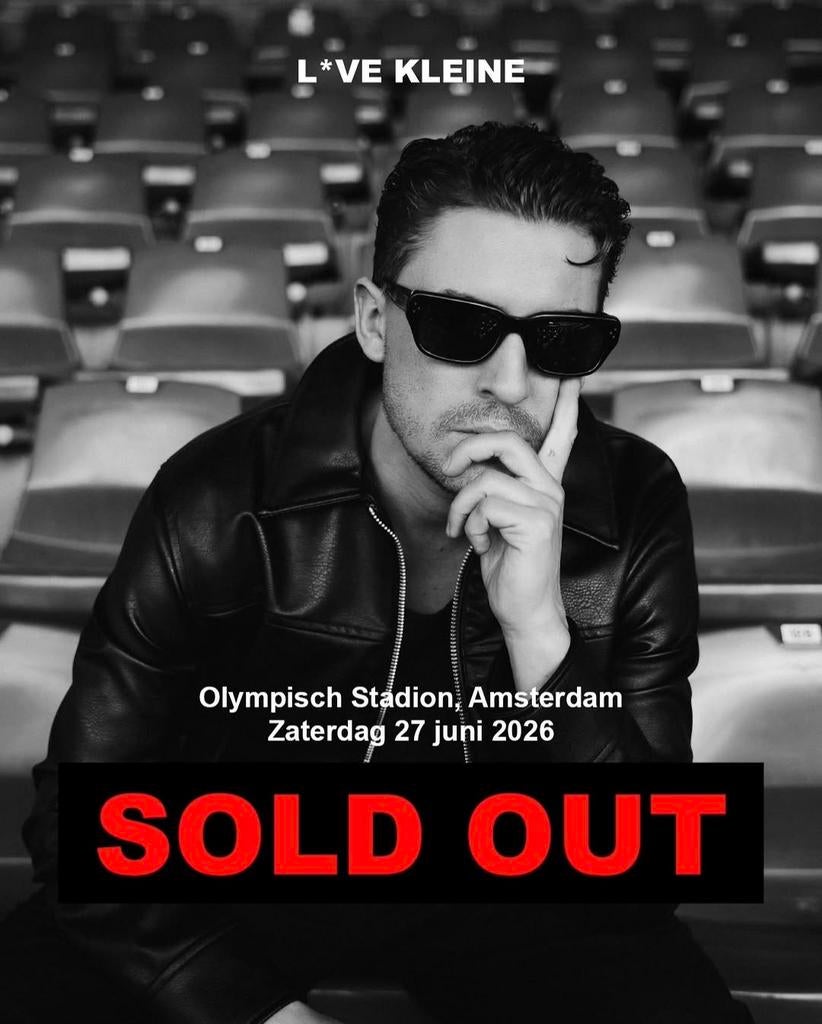 2 tickets Lil kleine live Olympische stadion veld plaatsen, Tickets en Kaartjes, Twee personen