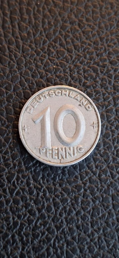 DDR   10 pfennig 1950 E, Ophalen of Verzenden, Duitsland