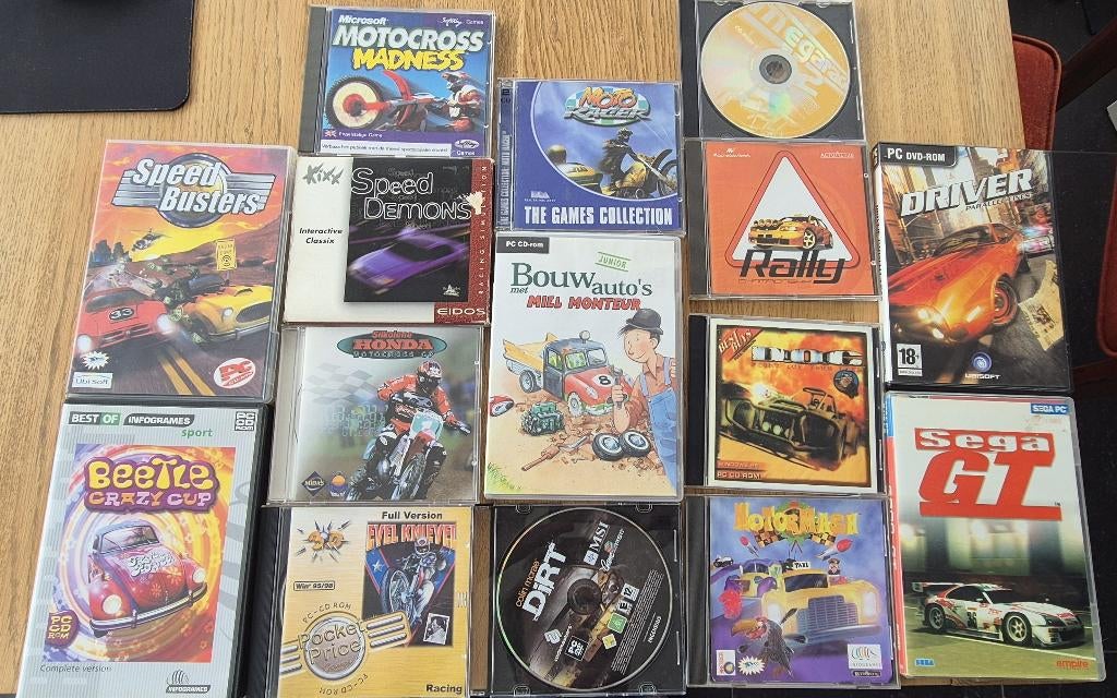 Auto en Motor games collectie, Gebruikt, 1 speler, Racen en Vliegen, Ophalen of Verzenden