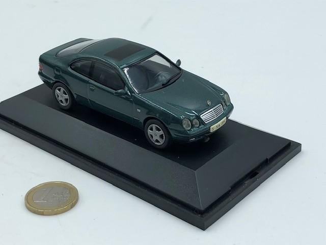 Mercedes CLK 230 Dealerverpakking, Herpa, Ophalen of Verzenden, Zo goed als nieuw, Auto, Overige merken
