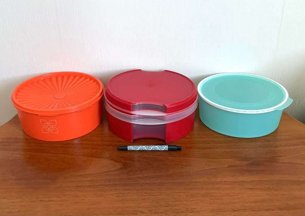 Tupperware Koekddozen Koekjestrommels zie omschrijving., Huis en Inrichting, Keuken | Tupperware, Ophalen of Verzenden, Zo goed als nieuw
