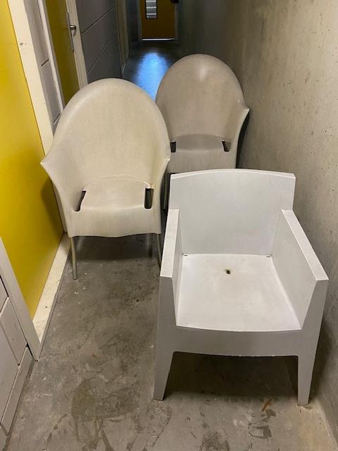 Stoelen, Ophalen, Gebruikt, Kunststof
