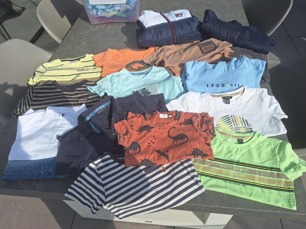 Zomerkleding maten 98 & 104, Ophalen of Verzenden, Gebruikt, Maat 98