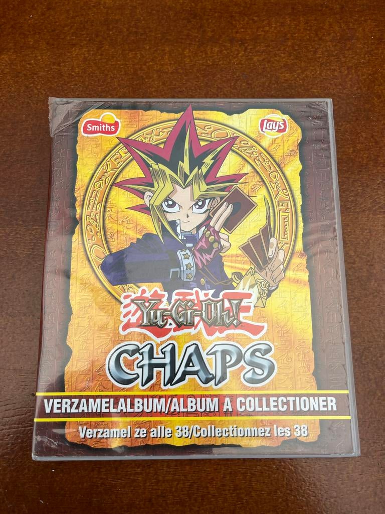 Yu-Gi-Oh! Chaps Verzamelalbum met 38 Chaps, Ophalen of Verzenden, Zo goed als nieuw