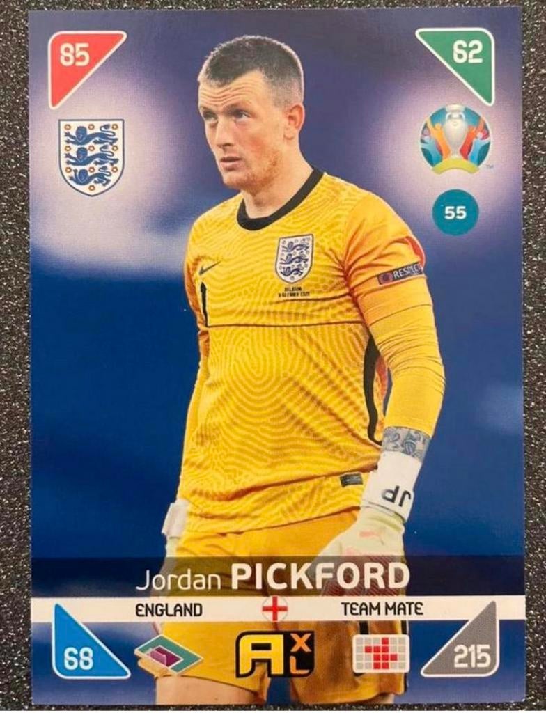 Panini EURO 2020    PICKFORD    UK, Verzenden, Zo goed als nieuw, Plaatje