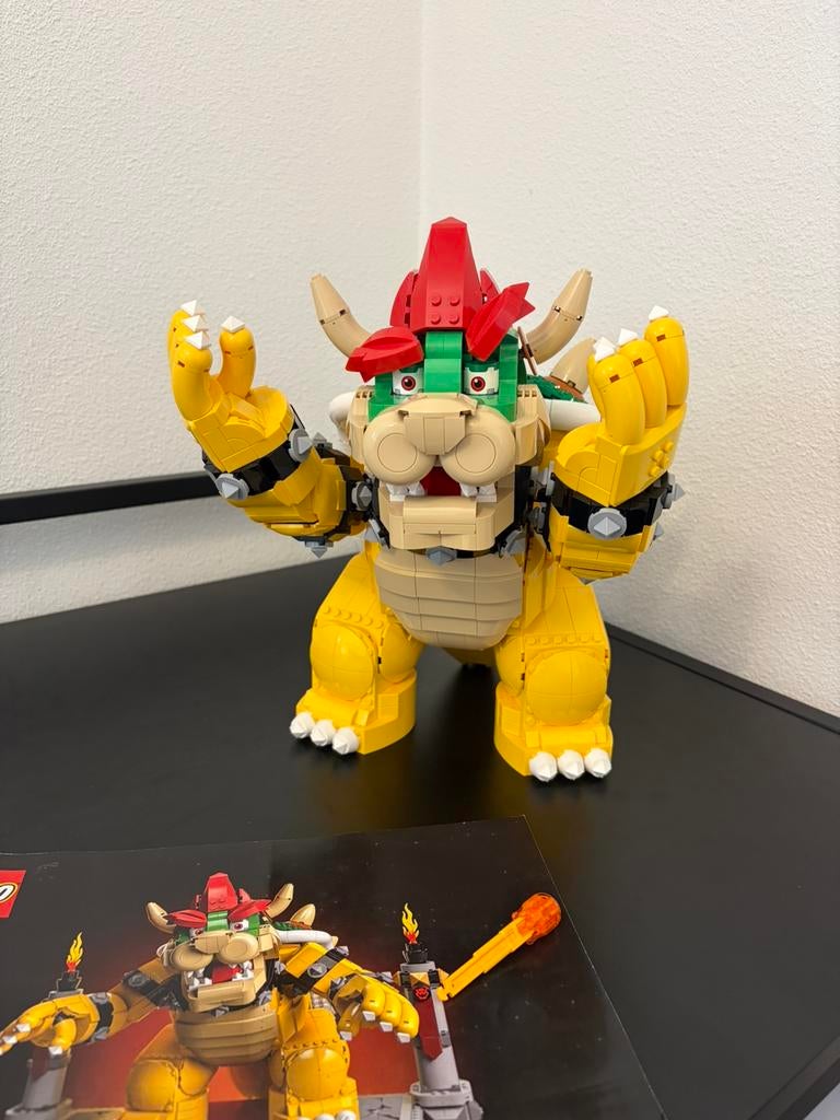 Lego 71411 The Bowser, Ophalen of Verzenden, Zo goed als nieuw, Complete set, Lego