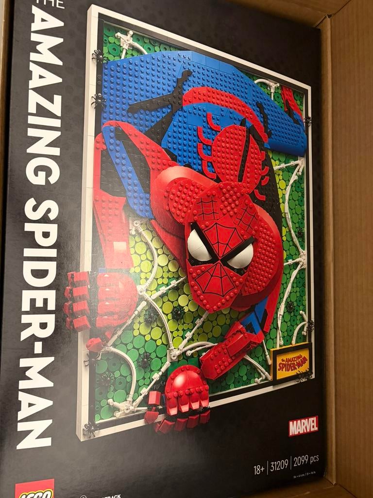 LEGO Art 31209 De geweldige Spider-Man, Kinderen en Baby's, Speelgoed | Duplo en Lego, Nieuw, Ophalen