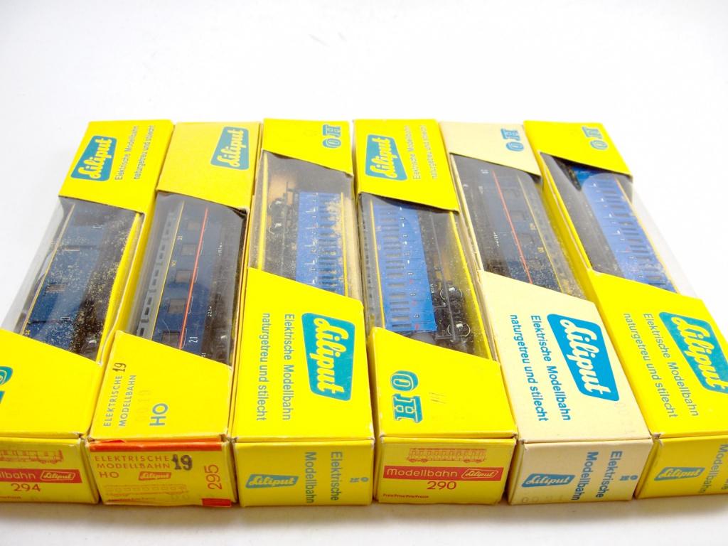 Kavel van 6 Liliput wagons, Hobby en Vrije tijd, Modeltreinen | H0, Gebruikt, Wagon, Gelijkstroom, Märklin, Ophalen of Verzenden