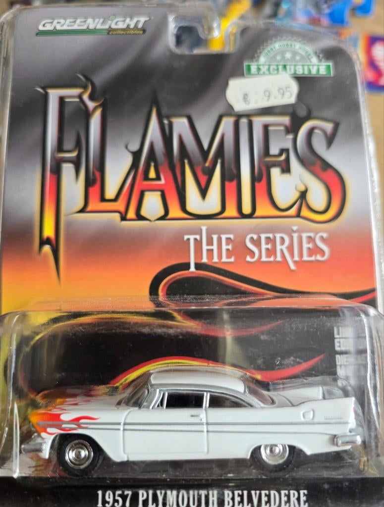1957 Plymouth Belvedere Flames, Ophalen of Verzenden, Nieuw, Auto
