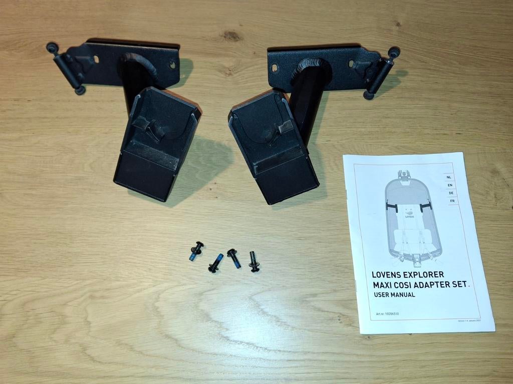 Lovens Explorer Maxi Cosi adapter set, Overige merken, Gebruikt, Ophalen of Verzenden, Isofix