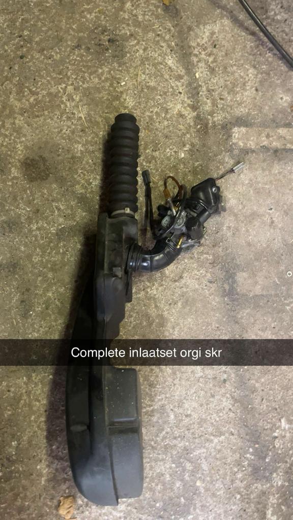 Originele skipper inlaat 125/180, Ophalen of Verzenden, Zo goed als nieuw, Uitlaat, Piaggio