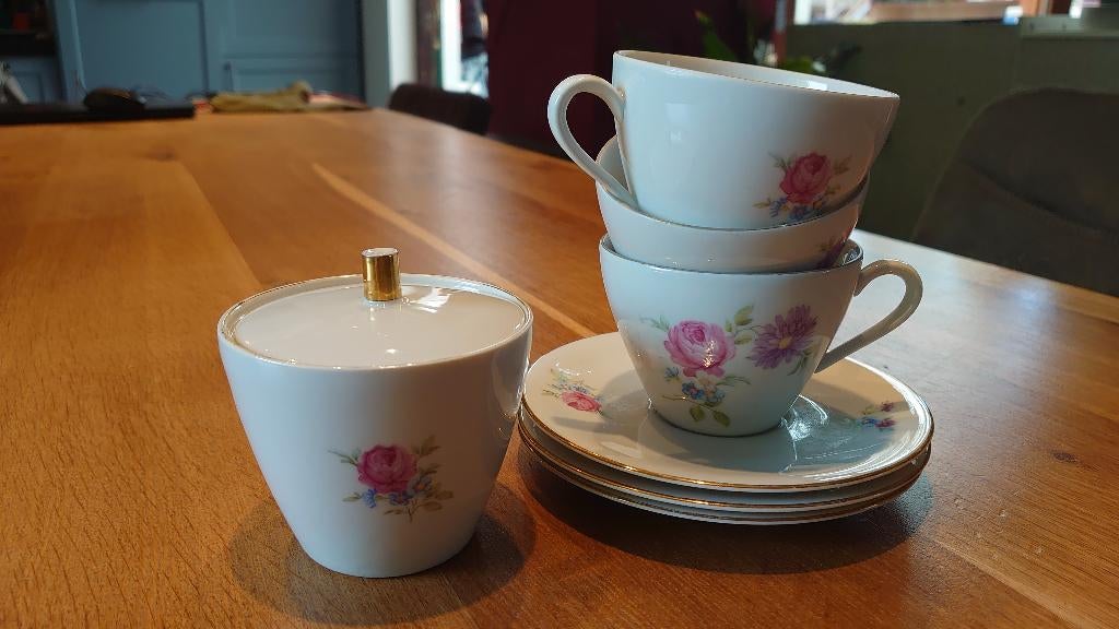 kop en schotel, Ophalen of Verzenden