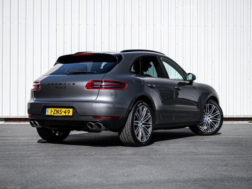 Porsche Macan 3.0 D S 259PK Sport Chrono ACC CarPlay Luchtve, Auto's, Porsche, Gebruikt, 258 pk, Bedrijf, Diesel