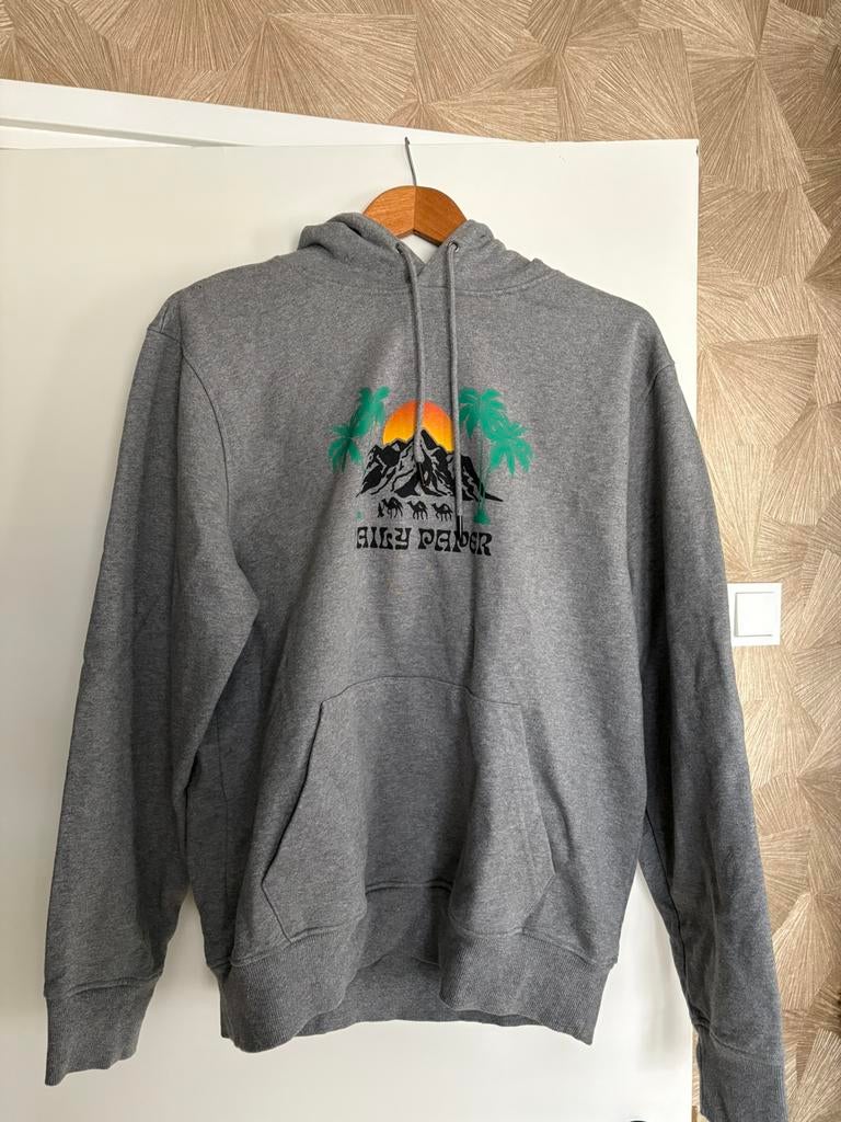 Daily Paper Hoodie Maat M, Ophalen of Verzenden, Zo goed als nieuw, Maat 48/50 (M), Grijs