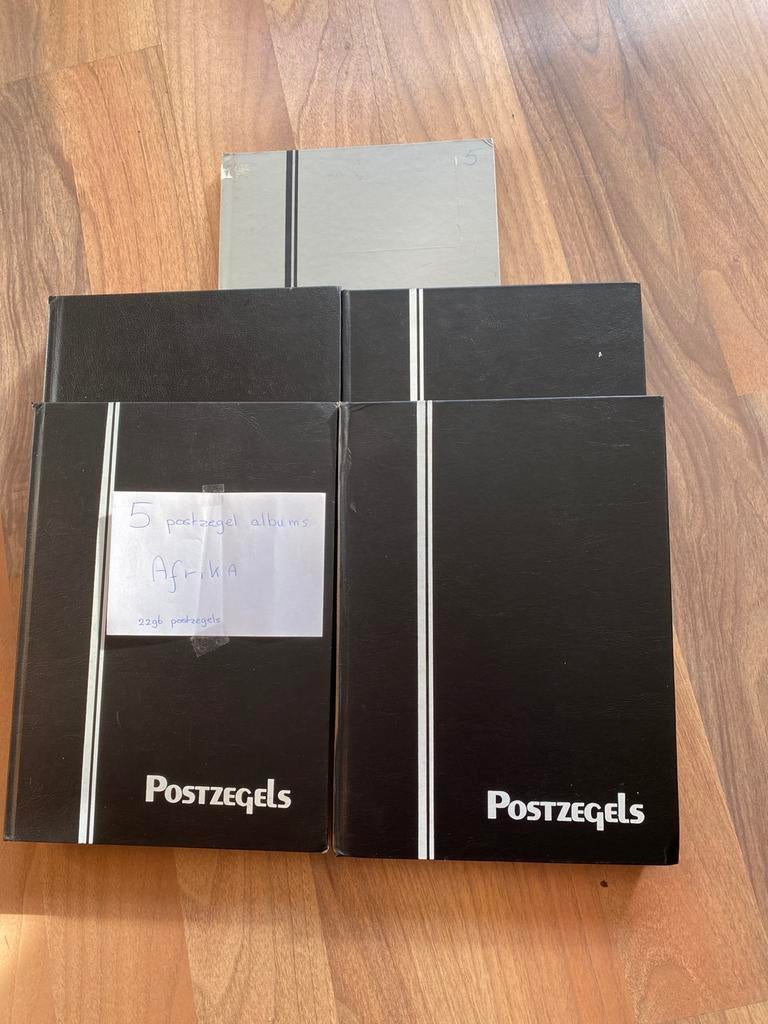 Postzegelalbums Afrika (5x), Ophalen of Verzenden, Buitenland