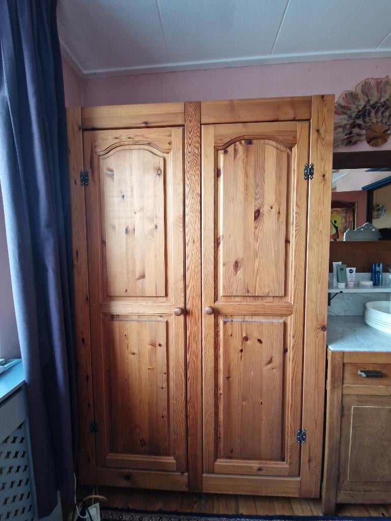 grenen kast, Ophalen