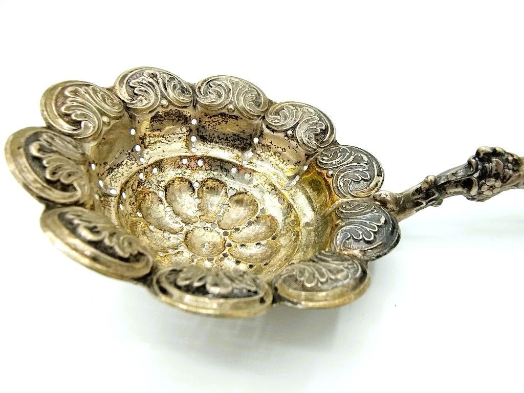 Zilveren suikerstrooilepel, Duitsland, Verzenden, Zilver