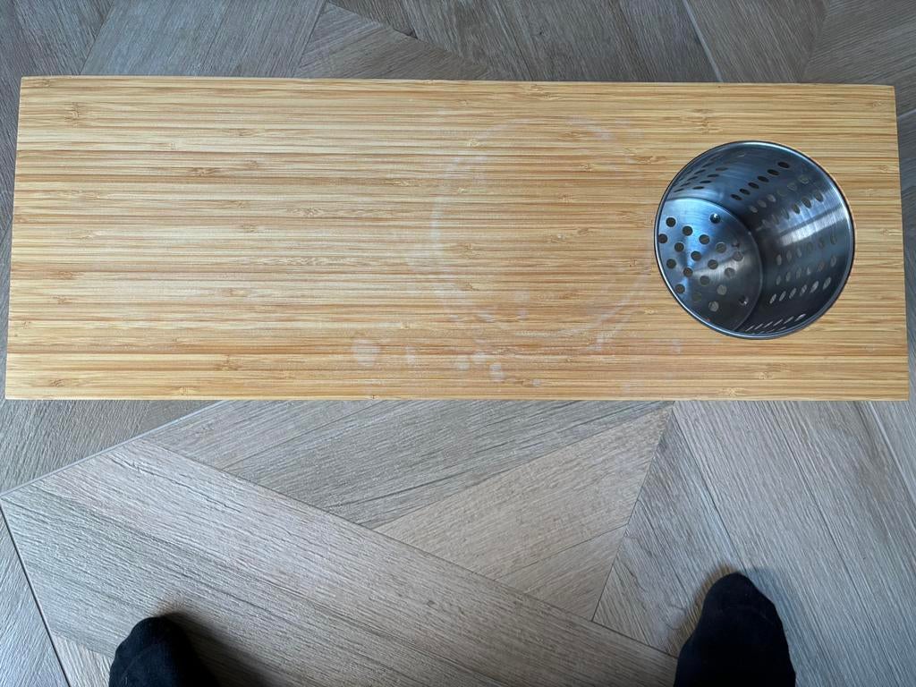 Practisch plankje voor in de keuken, Ophalen, Gebruikt