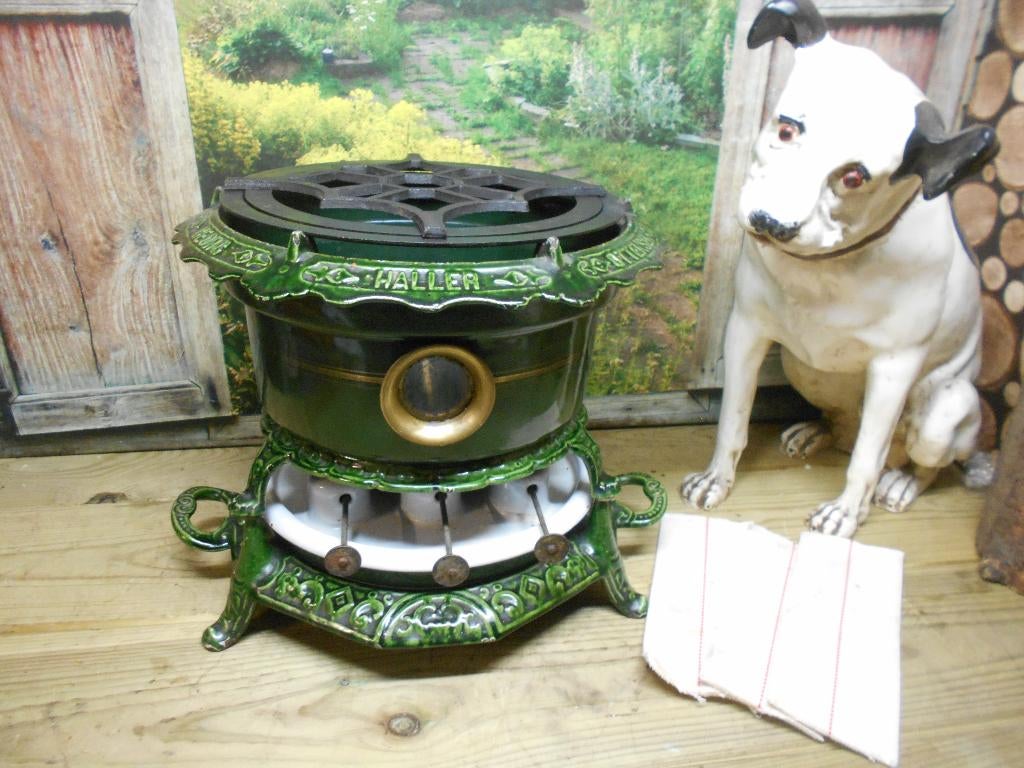 🔥 emaille oliestel petroleumstellen uit grootmoederstijd 🔥, Ophalen of Verzenden