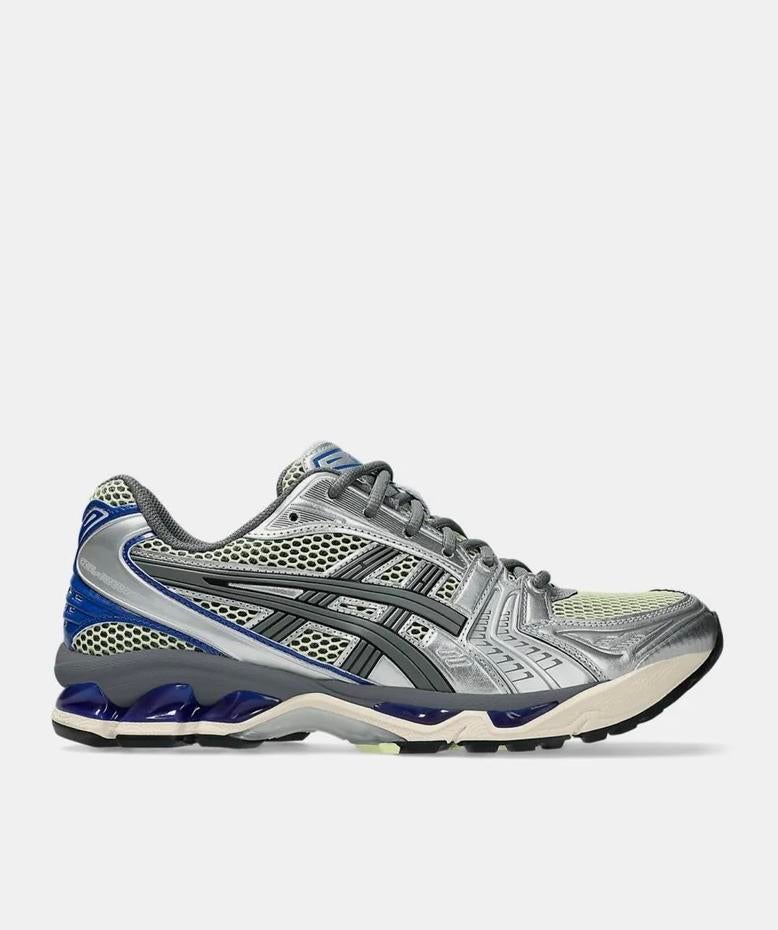 Asics Gel-Kayano 14 ‘Soft Yellow Asics Blue’ - maat 44.5, Kleding | Heren, Schoenen, Nieuw, Ophalen of Verzenden, Sneakers of Gympen
