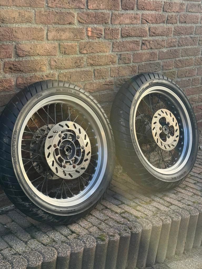 Spaak Velgen set Derbi DRD 03 met dubbele schijf, Ophalen of Verzenden, Overige typen